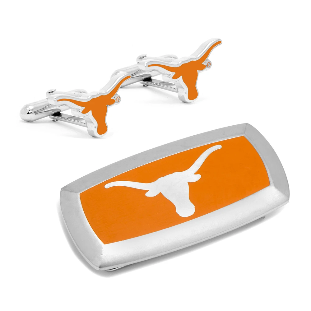 Texas Longhorns Money Clip Gift Set