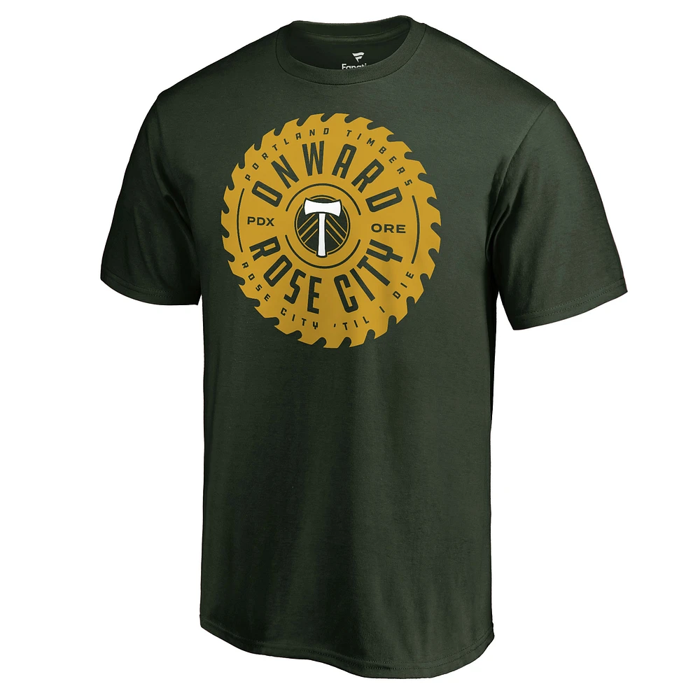 Men's Green Portland Timbers Buzzsaw T-Shirt