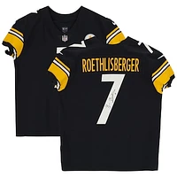Ben Roethlisberger Pittsburgh Steelers Autographed Nike Black Elite Jersey
