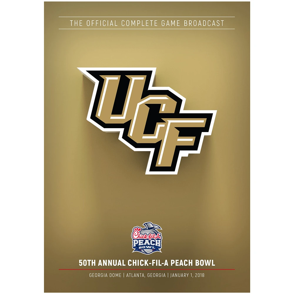 UCF Knights 2018 Peach Bowl Champions DVD