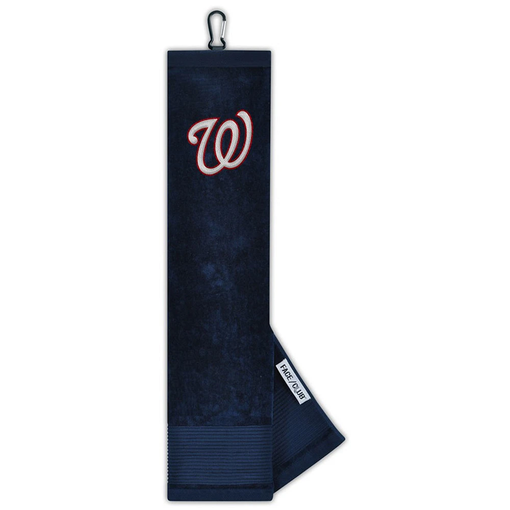 Washington Nationals 16" x 24" Face & Club Tri-Fold Towel