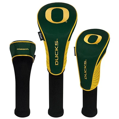 Oregon Ducks Driver Fairway Hybrid Set of Three Headcovers