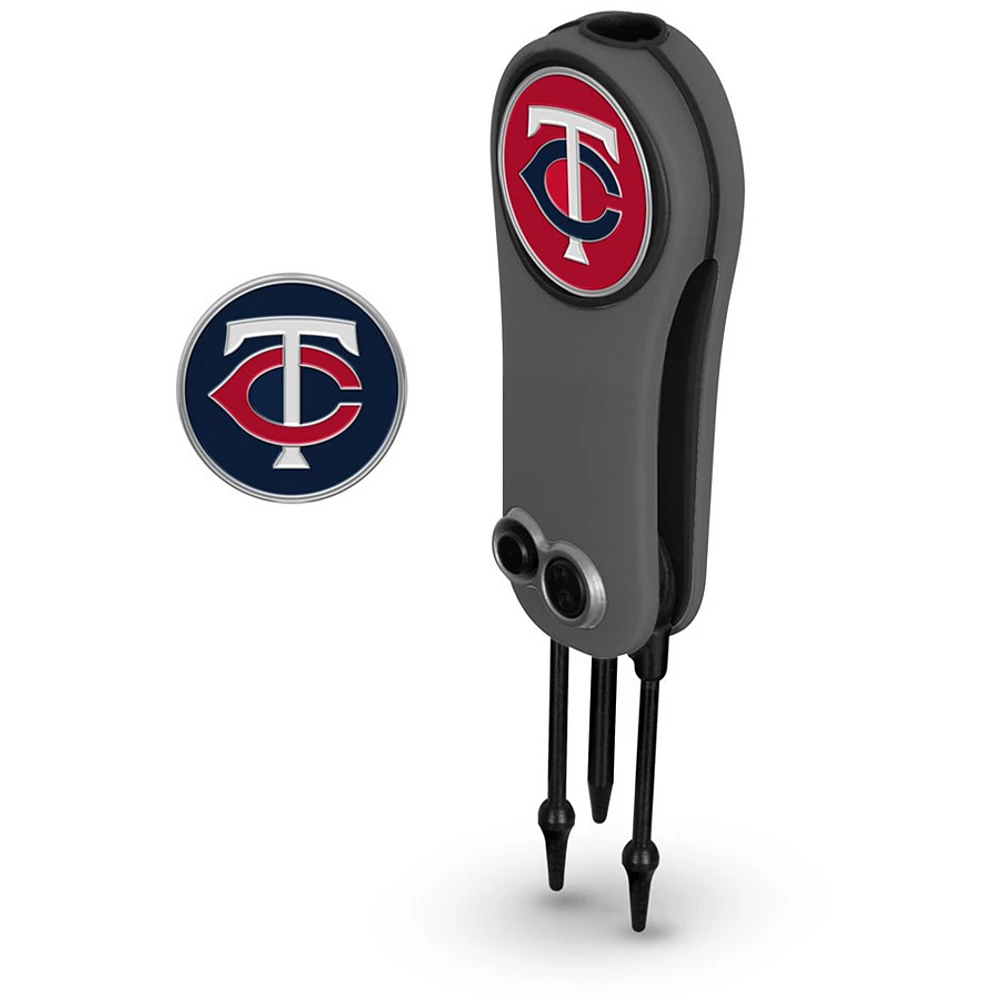 Minnesota Twins Switchblade Repair Tool & Two Ball Markers