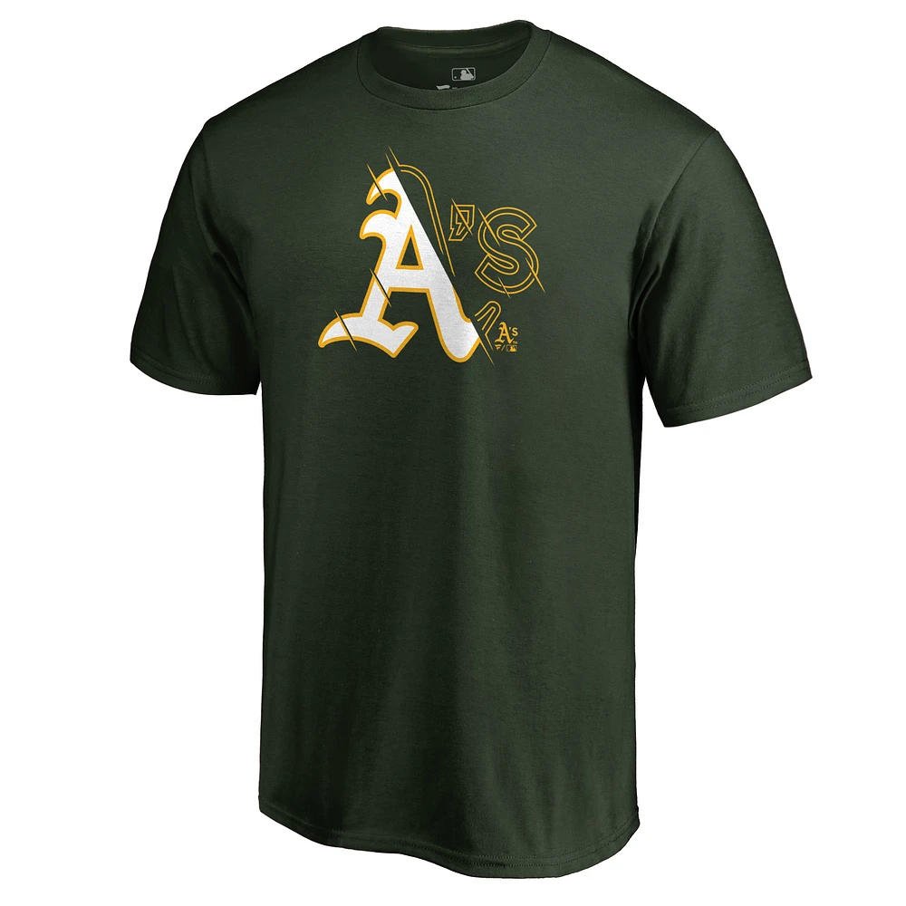 Men's Green Athletics X-Ray T-Shirt