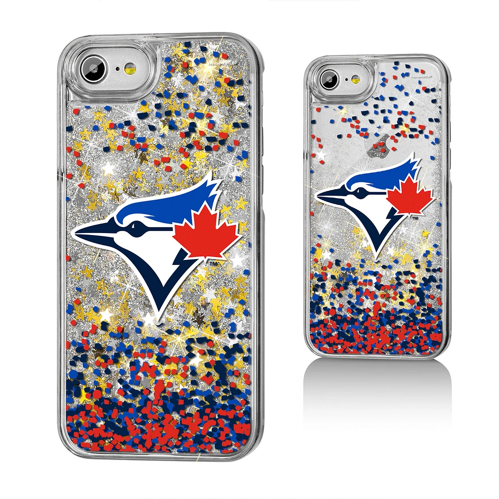 Toronto Blue Jays iPhone 6/6s/7/8 Sparkle Logo Gold Glitter Case
