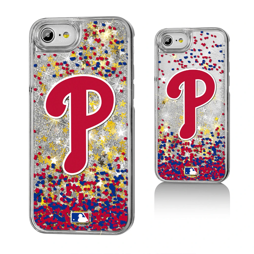 Philadelphia Phillies iPhone 6/6s/7/8 Sparkle Logo Gold Glitter Case