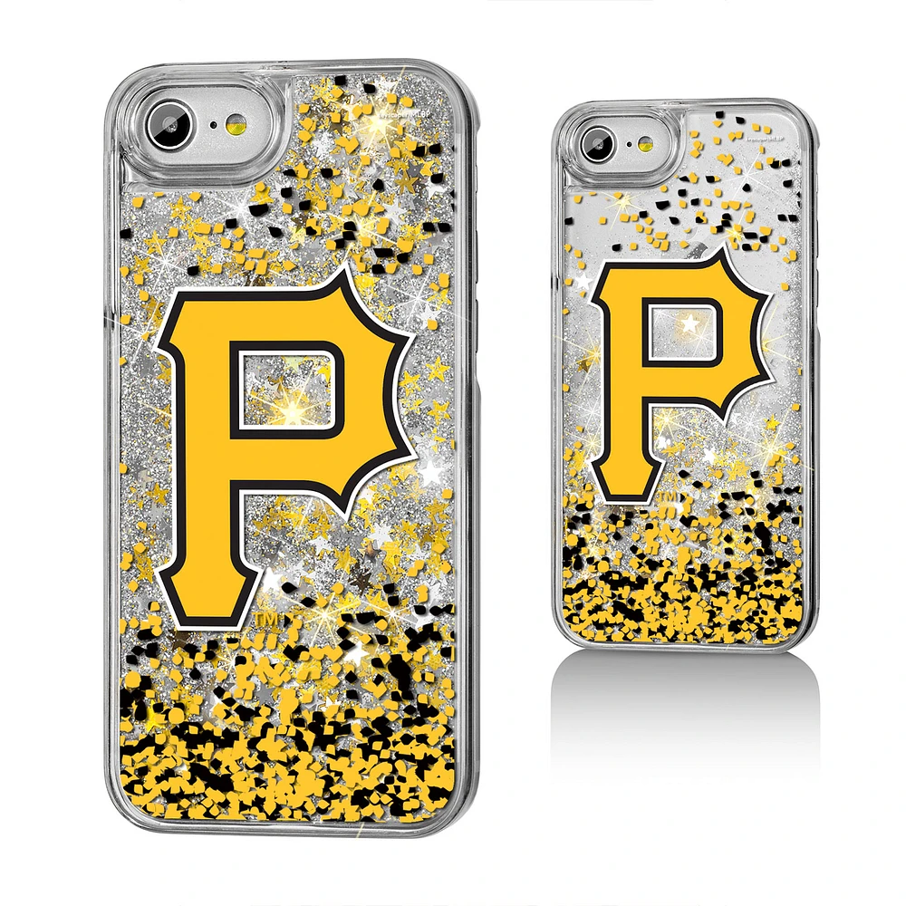 Pittsburgh Pirates iPhone 6/6s/7/8 Sparkle Logo Gold Glitter Case