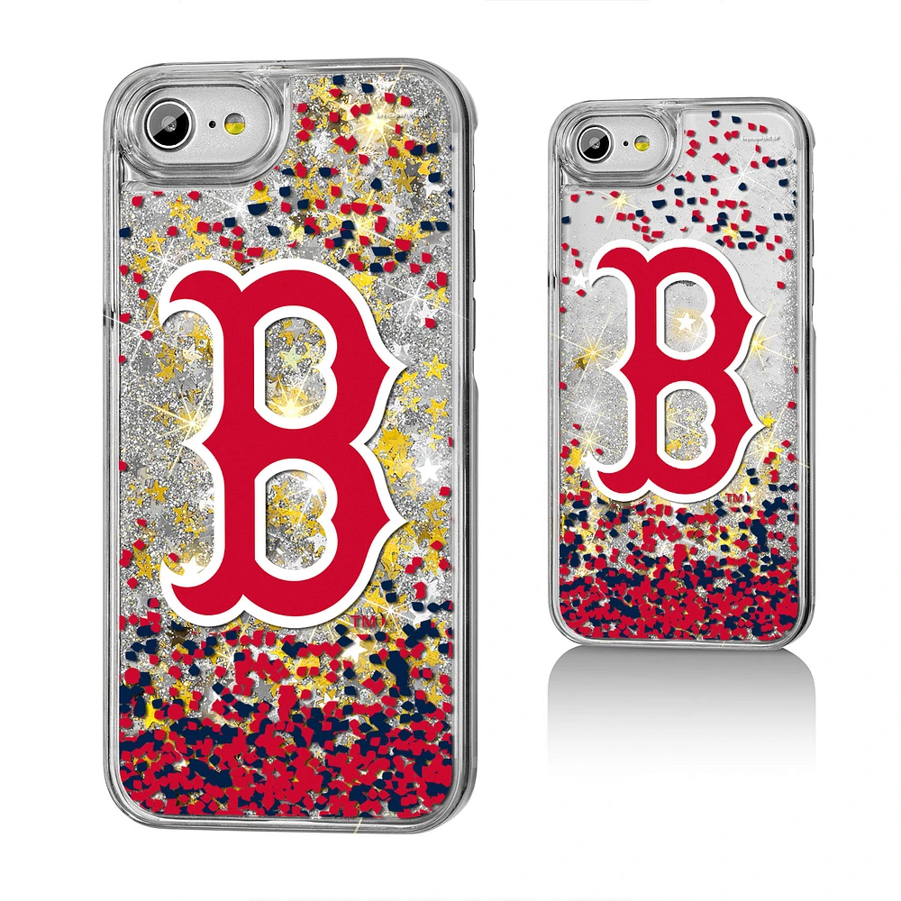 Boston Red Sox iPhone 6/6s/7/8 Sparkle Logo Gold Glitter Case