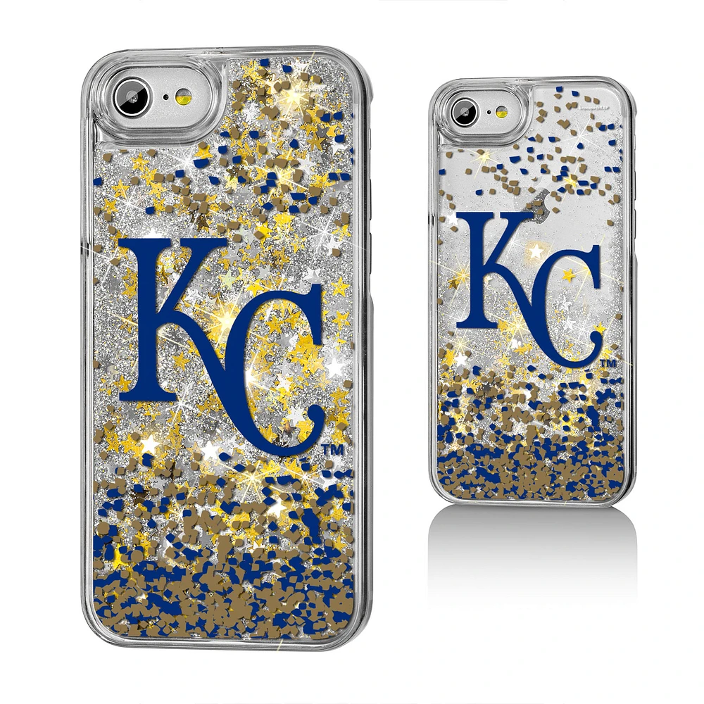 Kansas City Royals iPhone 6/6s/7/8 Sparkle Logo Gold Glitter Case