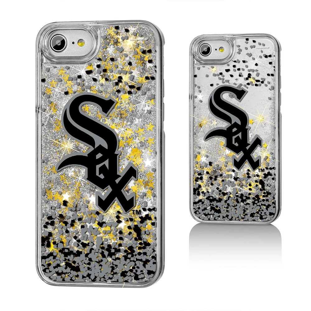 Chicago White Sox iPhone 6/6s/7/8 Sparkle Logo Gold Glitter Case