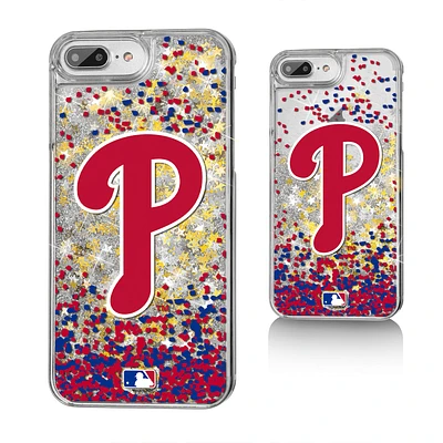 Philadelphia Phillies iPhone 6 Plus/6s Plus/7 Plus/8 Plus Sparkle Gold Glitter Case