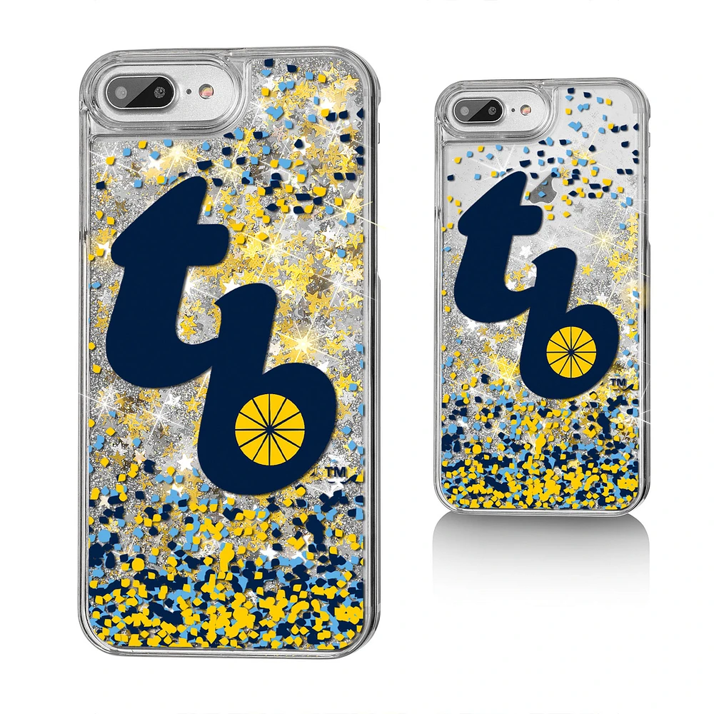 Tampa Bay Rays iPhone 6 Plus/6s Plus/7 Plus/8 Plus Sparkle Gold Glitter Case