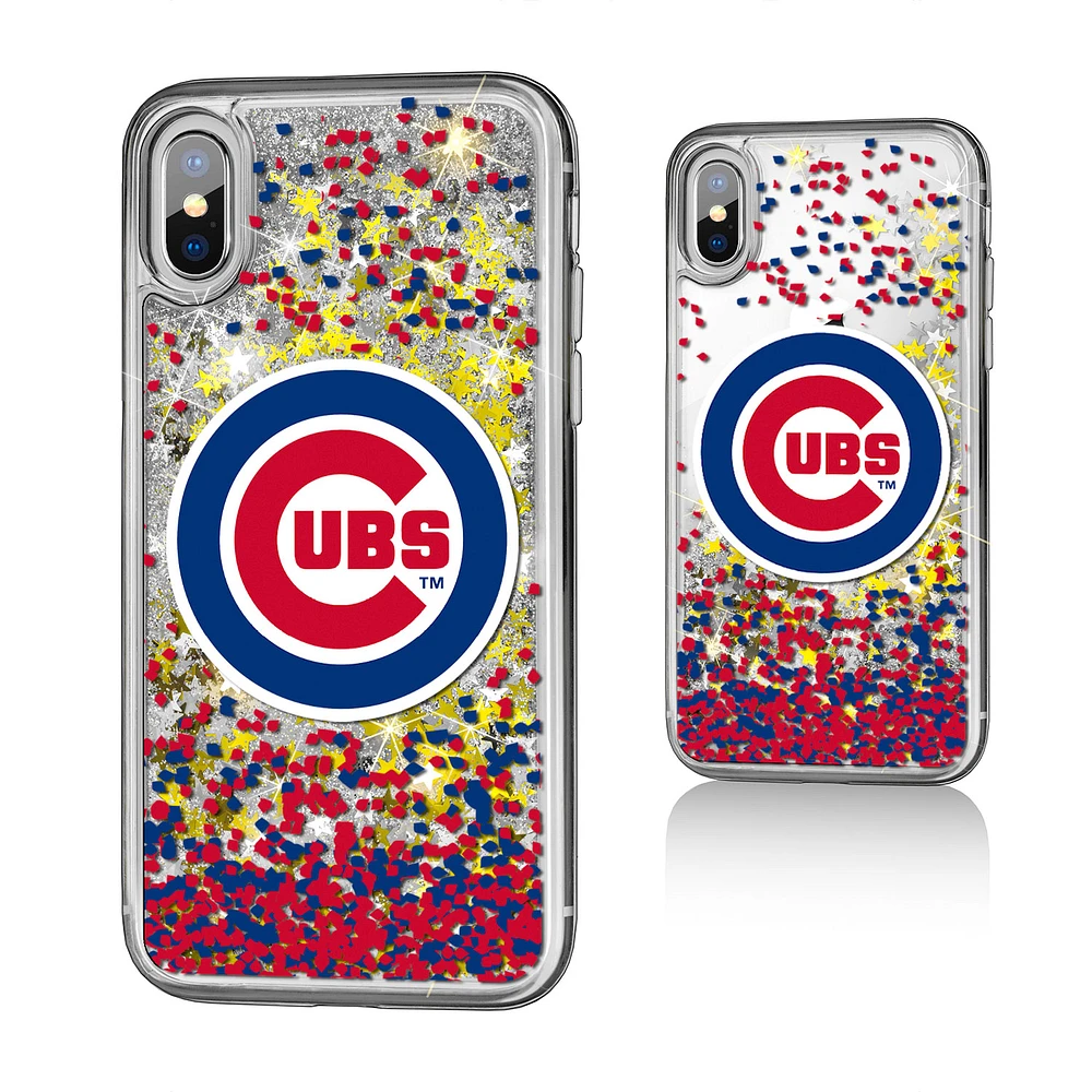 Chicago Cubs iPhone X/Xs Sparkle Glitter Case