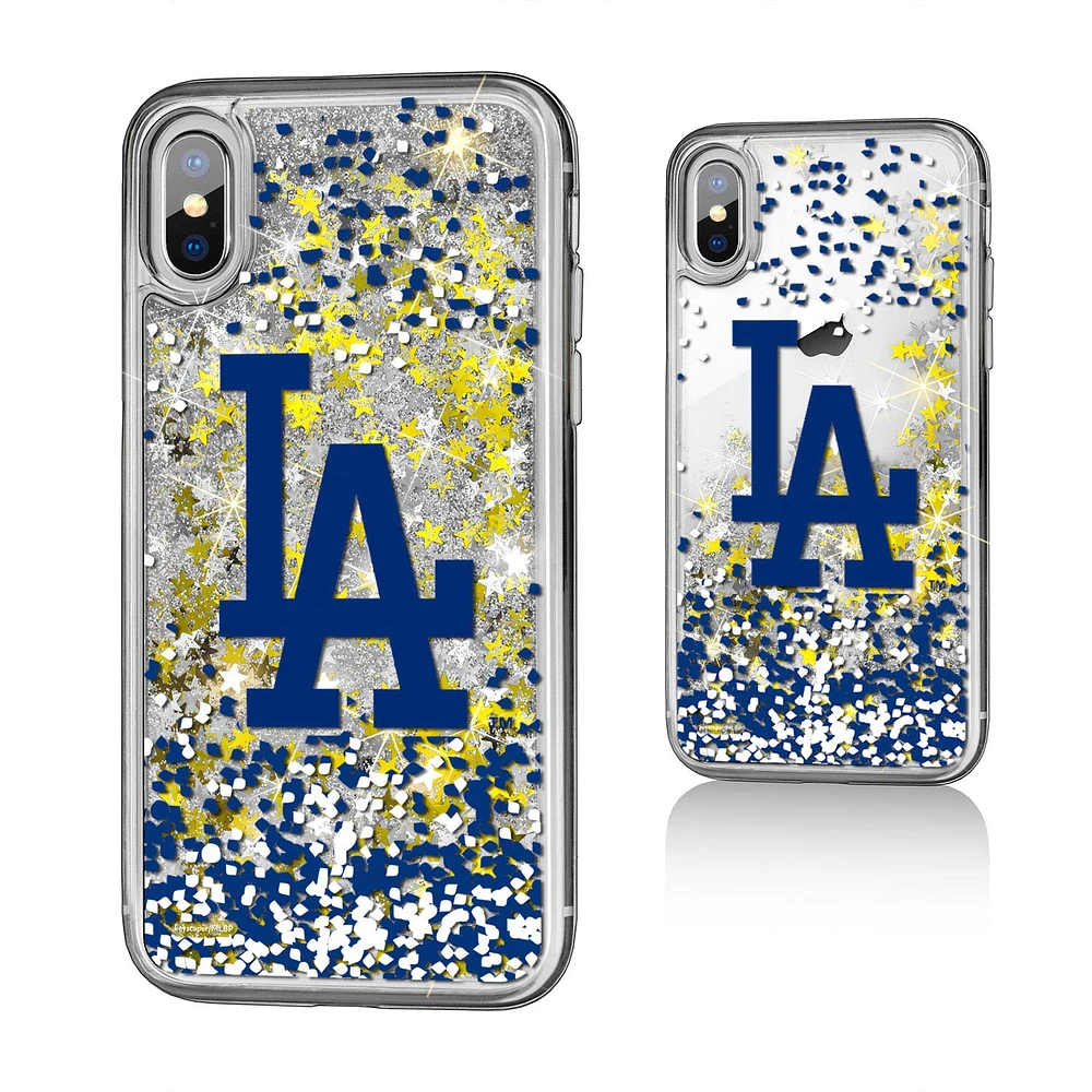 Los Angeles Dodgers iPhone X/Xs Sparkle Glitter Case