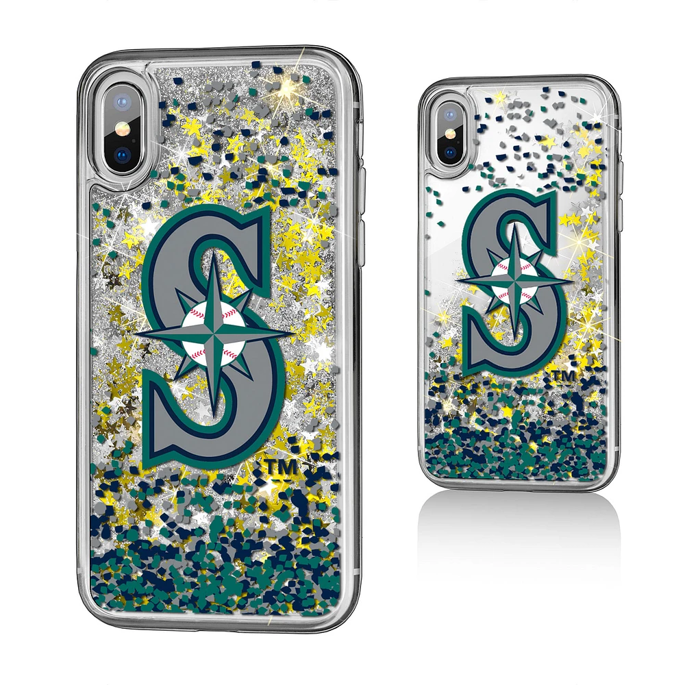 Seattle Mariners iPhone X/Xs Glitter Case