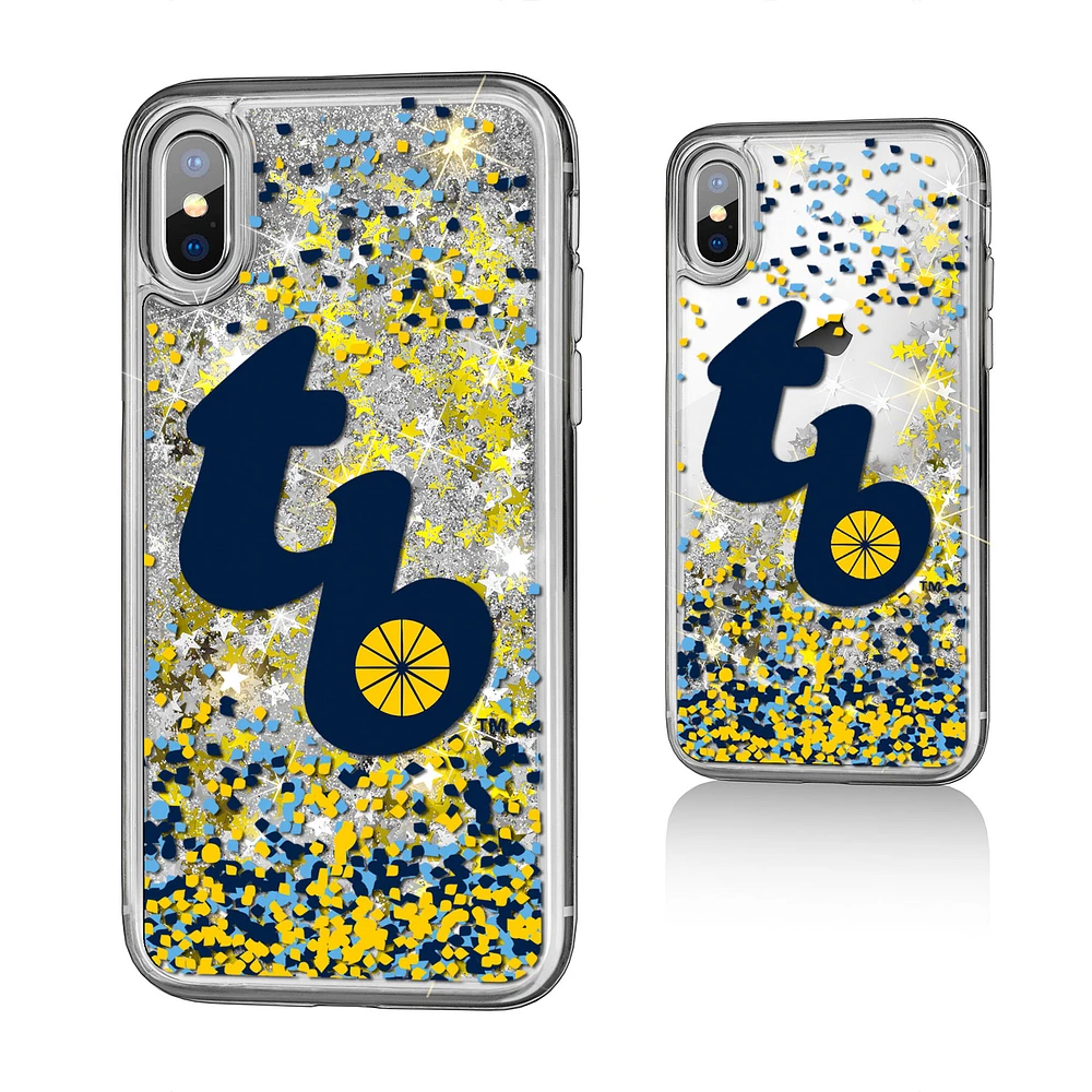 Tampa Bay Rays iPhone X/Xs Sparkle Glitter Case