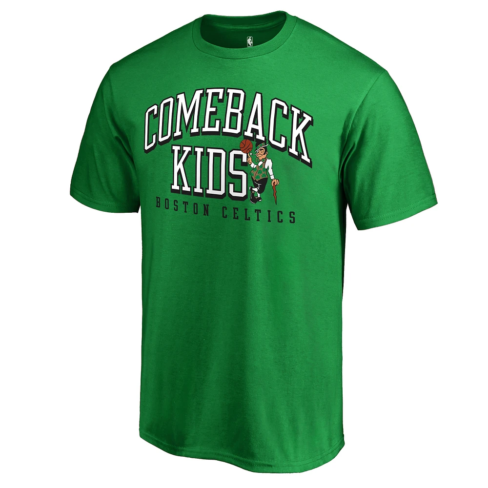 Men's Kelly Green Boston Celtics Comeback Kids T-Shirt