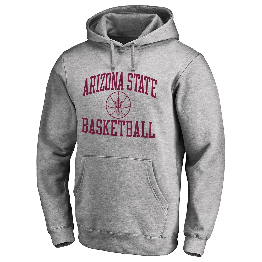 Men's Heathered Gray Arizona State Sun Devils In Bounds Pullover Hoodie