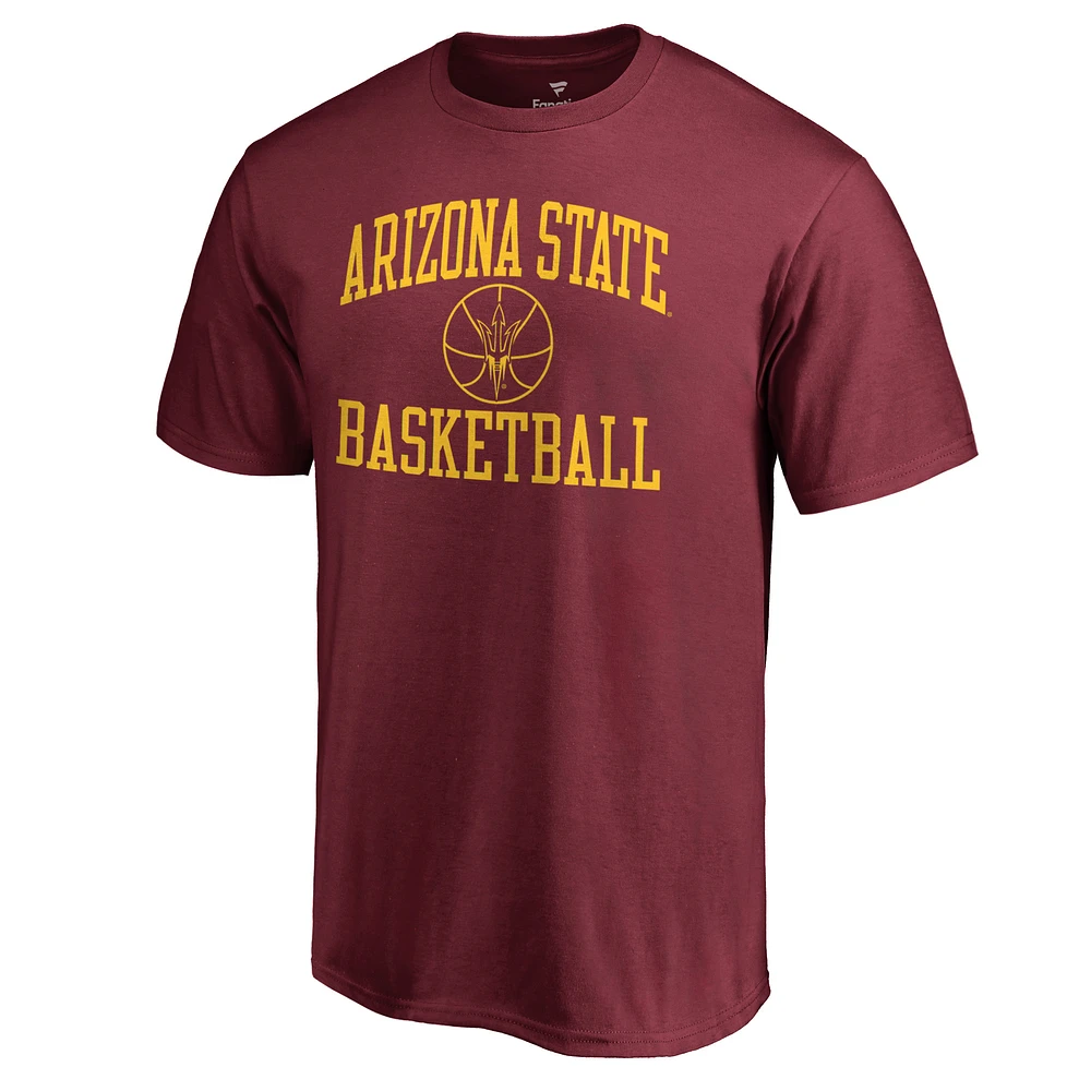 Men's Maroon Arizona State Sun Devils In Bounds T-Shirt