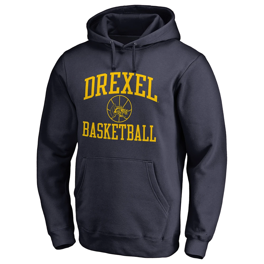 Men's Navy Drexel Dragons In Bounds Pullover Hoodie