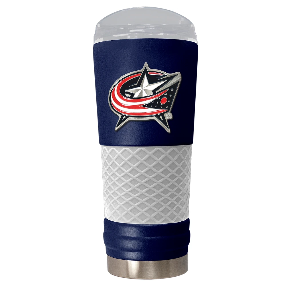 Blue Columbus Blue Jackets 24oz. Powder Coated Draft Travel Mug