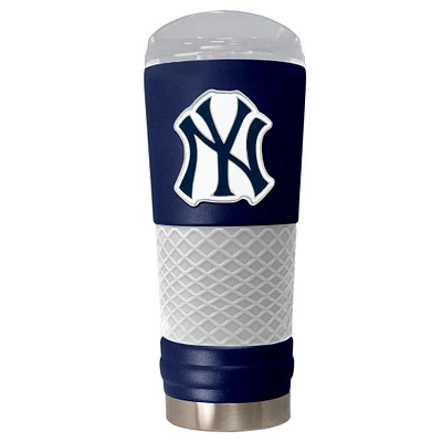 New York Yankees 24oz. Powder Coated Draft Travel Mug