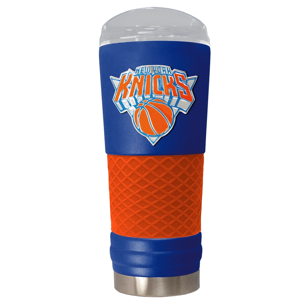 Blue New York Knicks 24oz. Powder Coated Draft Travel Mug