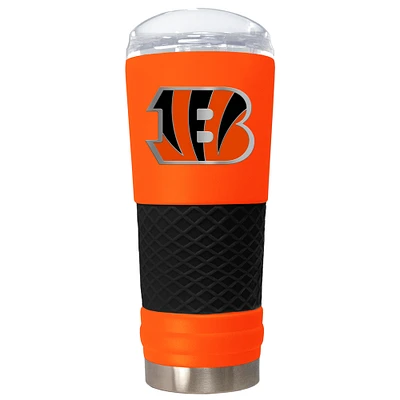 Orange Cincinnati Bengals 24oz. Powder Coated Draft Travel Mug