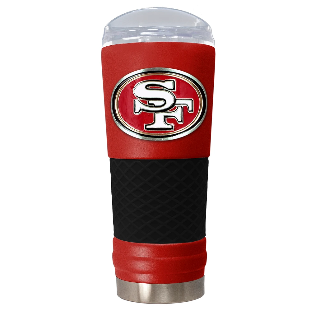 Red San Francisco 49ers 24oz. Powder Coated Draft Travel Mug