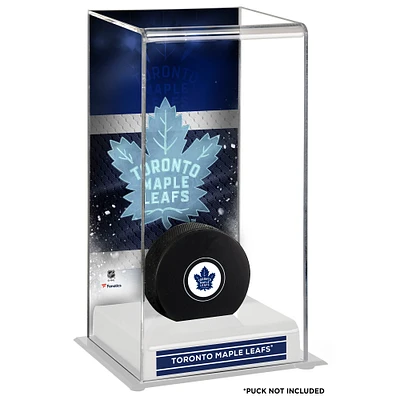 Toronto Maple Leafs Deluxe Tall Hockey Puck Case