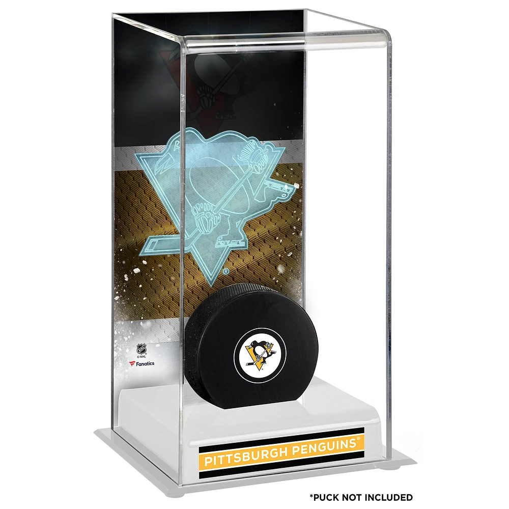 Pittsburgh Penguins Deluxe Tall Hockey Puck Case