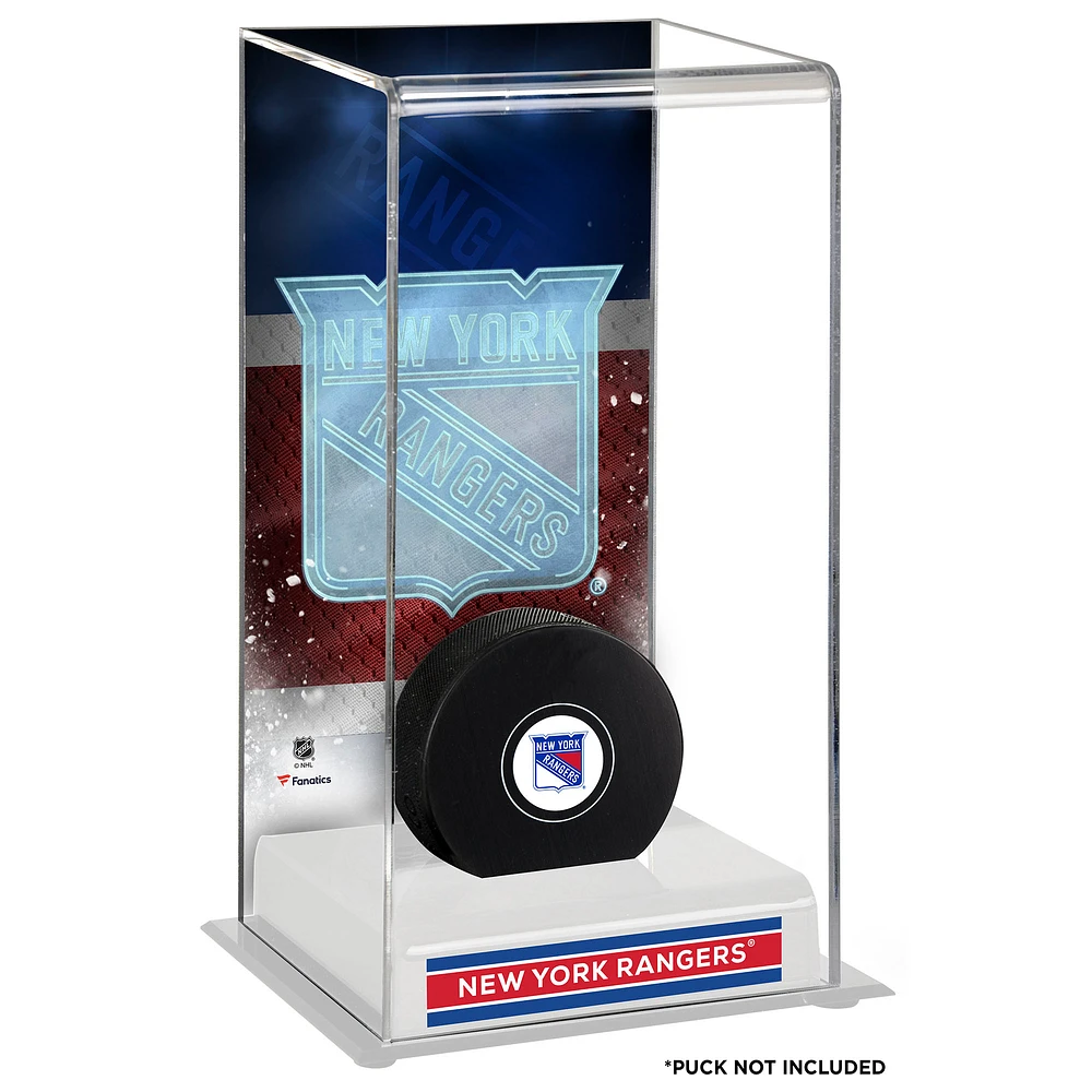 New York Rangers Deluxe Tall Hockey Puck Case