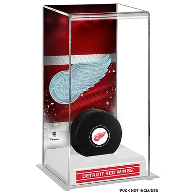 Detroit Red Wings Deluxe Tall Hockey Puck Case