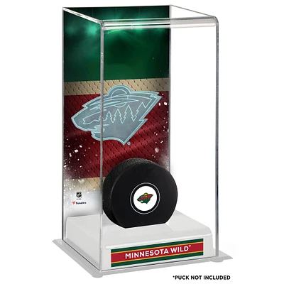 Minnesota Wild Deluxe Tall Hockey Puck Case