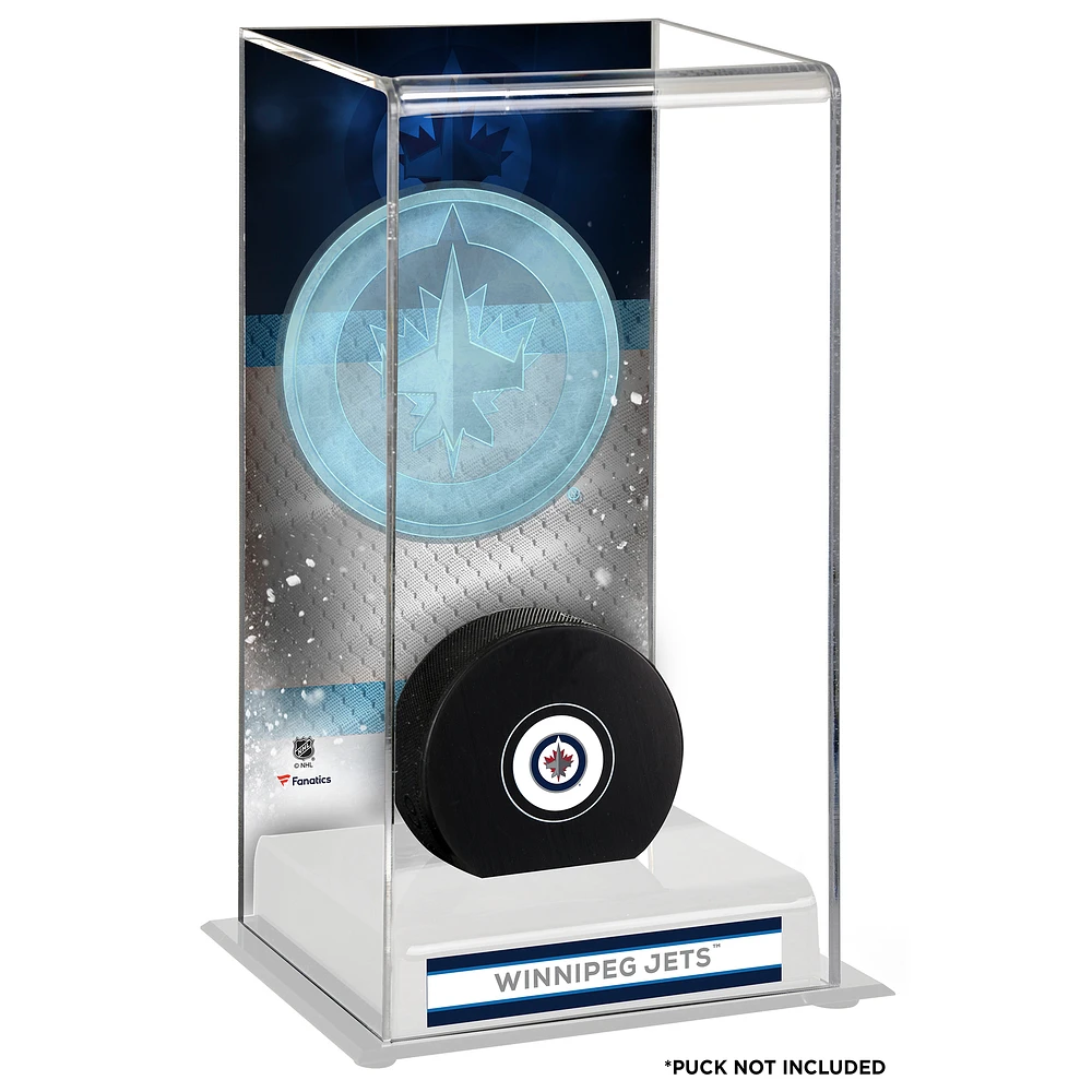 Winnipeg Jets Deluxe Tall Hockey Puck Case