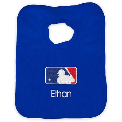 Infant Royal MLB Personalized Bib