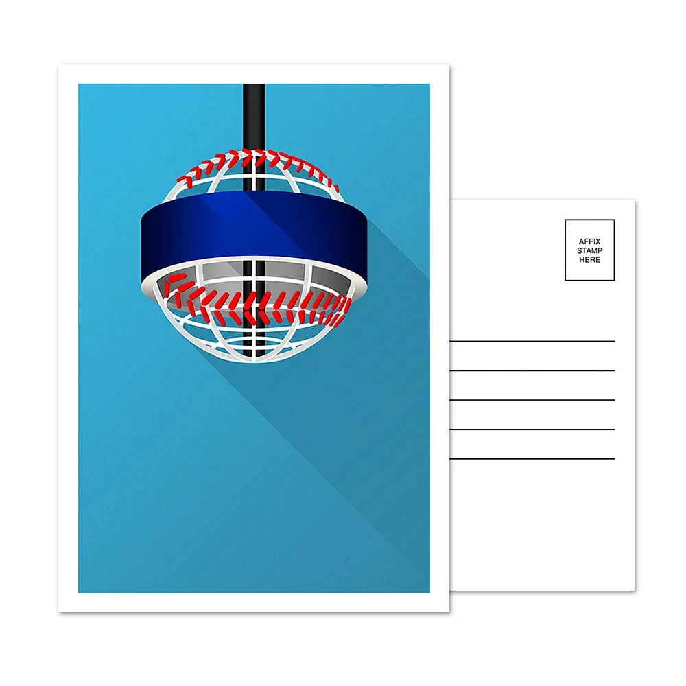 Atlanta Braves Truist Park 5-Pack Minimalist Postcard Set
