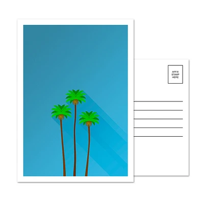 Los Angeles Dodgers Dodger Stadium The Three Sisters 5-Pack Minimalist Postcard Set