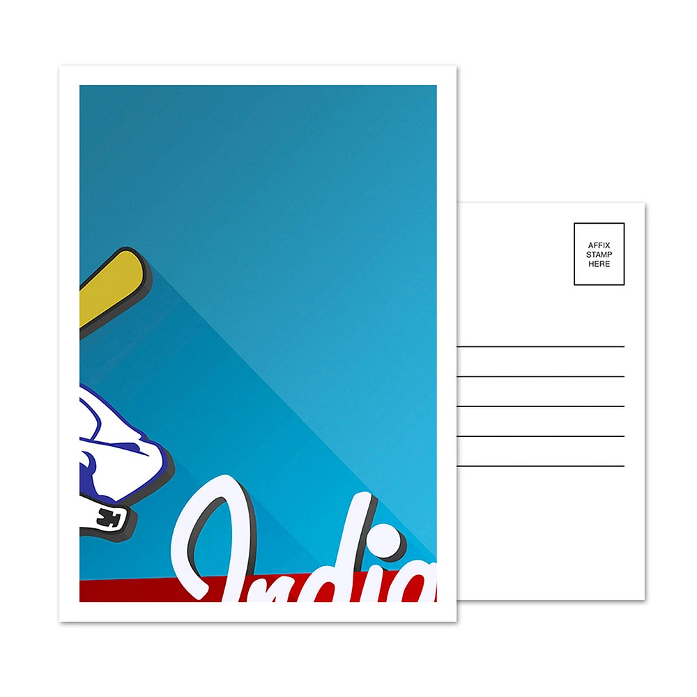 Cleveland Indians Cleveland Municipal Stadium 5-Pack Minimalist Postcard Set