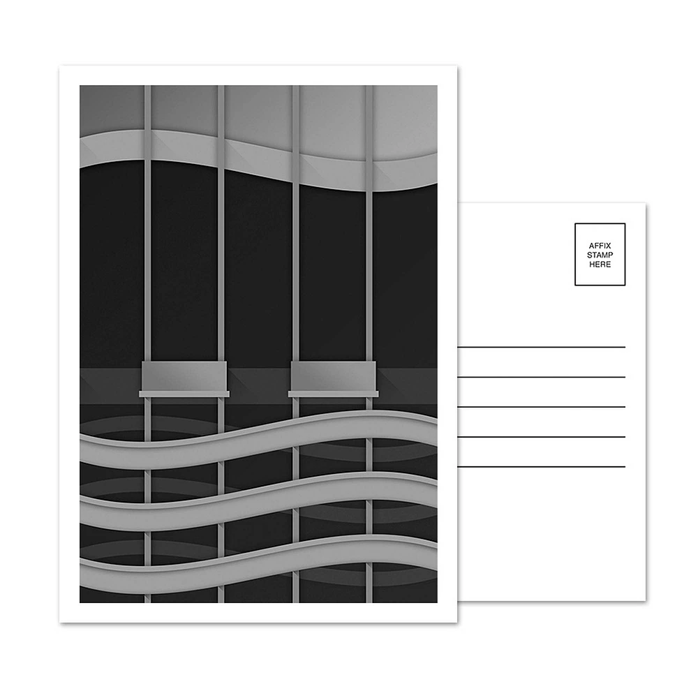Seattle Mariners Kingdome 5-Pack Minimalist Postcard Set