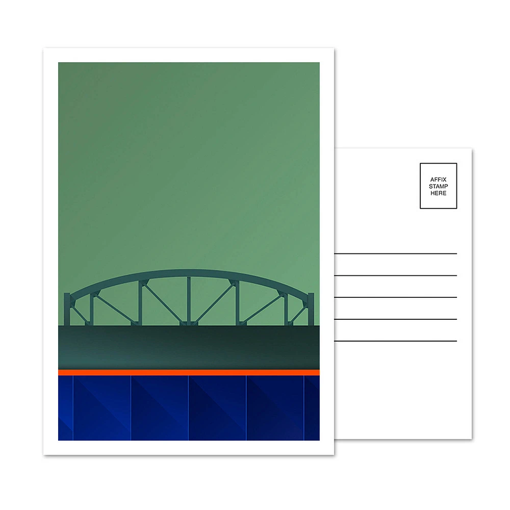 New York Mets Citi Field 5-Pack Minimalist Postcard Set