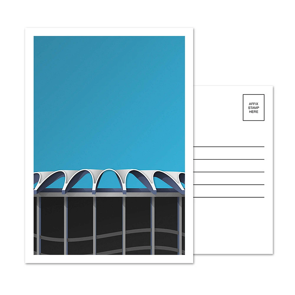 St. Louis Cardinals Busch II Stadium 5-Pack Minimalist Postcard Set
