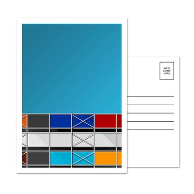 Minnesota Twins Metropolitan Stadium 5-Pack Minimalist Postcard Set