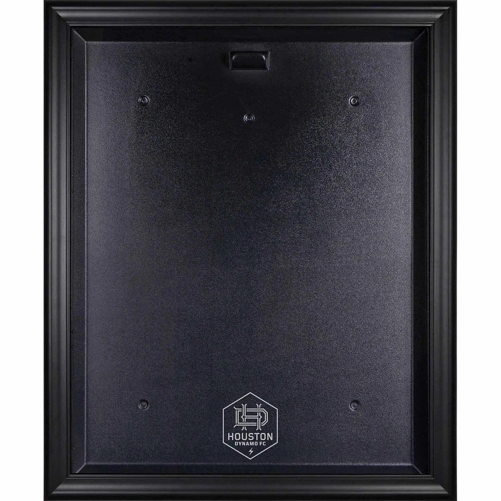 Houston Dynamo Black Framed Team Logo Jersey Display Case