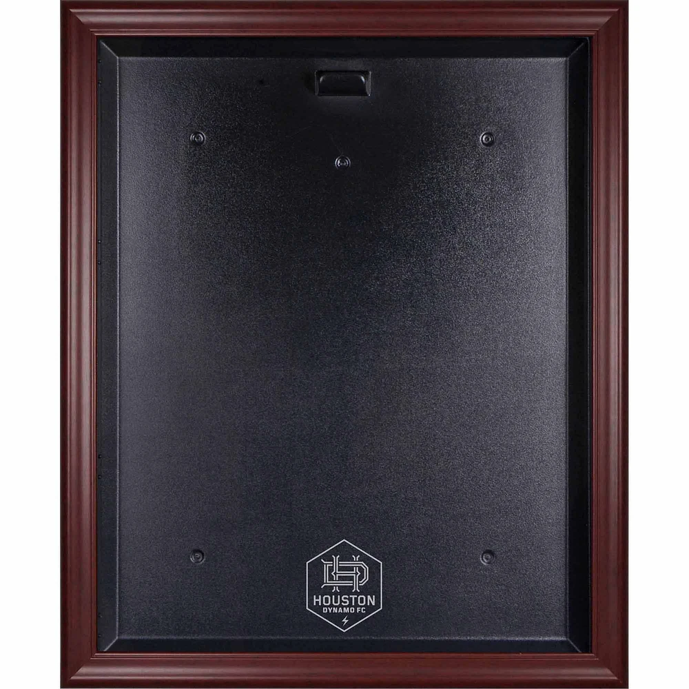 Houston Dynamo Framed Mahogany Team Logo Jersey Display Case