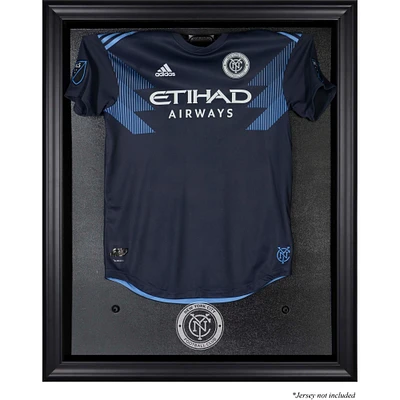 New York City FC Black Framed Team Logo Jersey Display Case