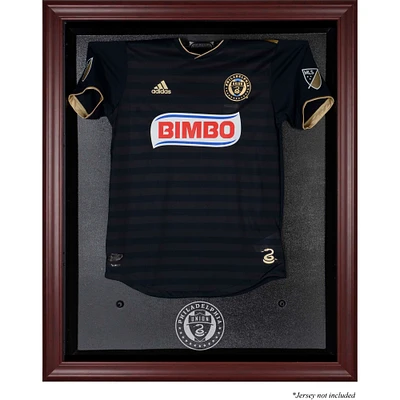 Philadelphia Union Framed Mahogany Team Logo Jersey Display Case