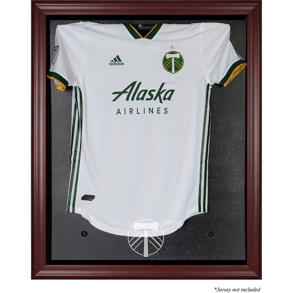 Portland Timbers Framed Mahogany Team Logo Jersey Display Case