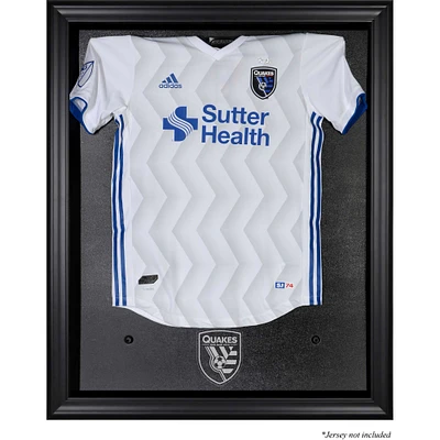 San Jose Earthquakes Black Framed Team Logo Jersey Display Case