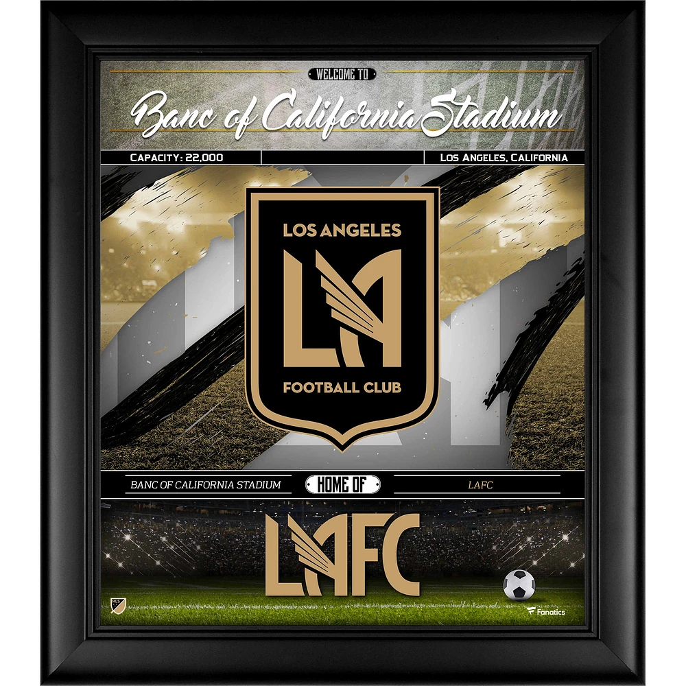 LAFC Framed 15" x 17" Welcome Home Collage